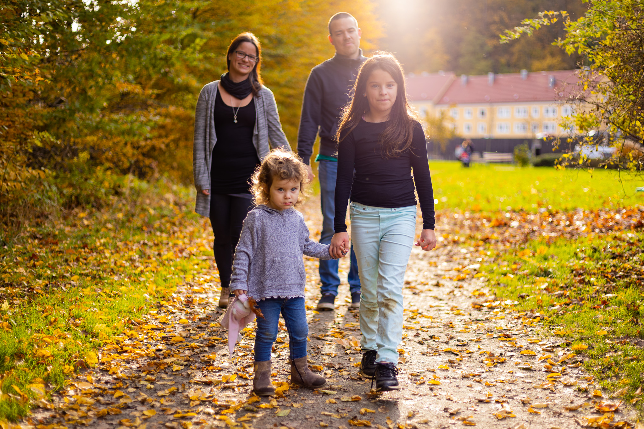 Familienshooting im Freien - Passau Ilzstadt